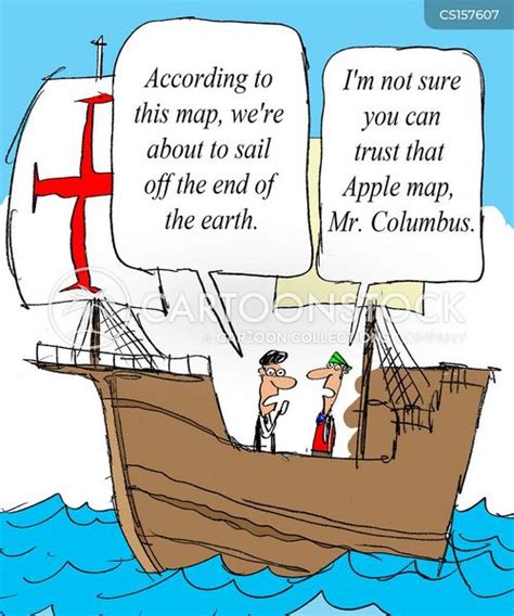 Christopher Columbus Cartoons And Comics Funny Pictures From Cartoonstock