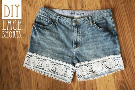Diy Lace Shorts By Wilma