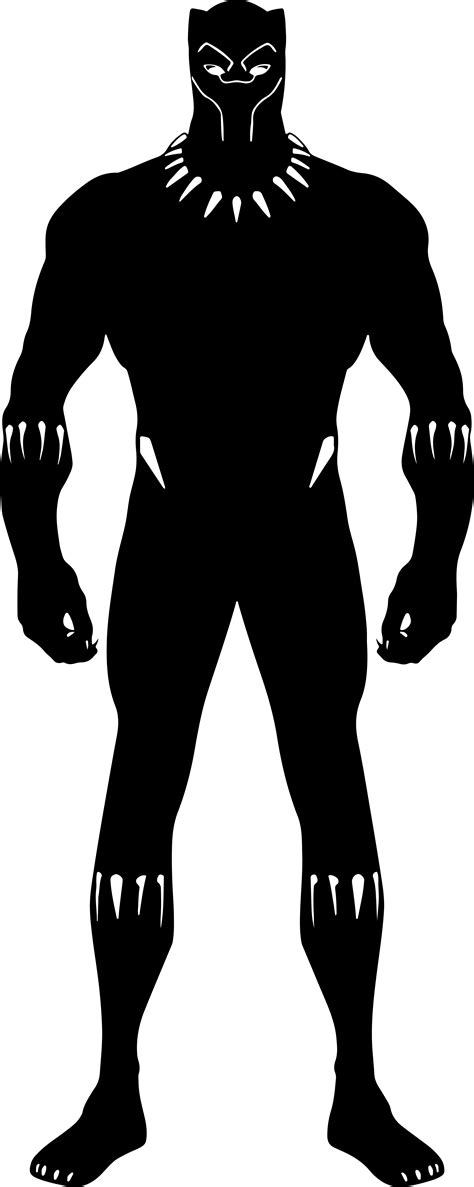 Black Panther Svg Marvel Avengers Logo Superhero Png Super Inspire