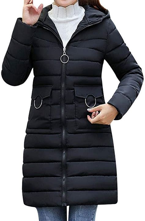 Chaqueta de Parka para de Invierno Mujer cálida Chaqueta Mode De Marca