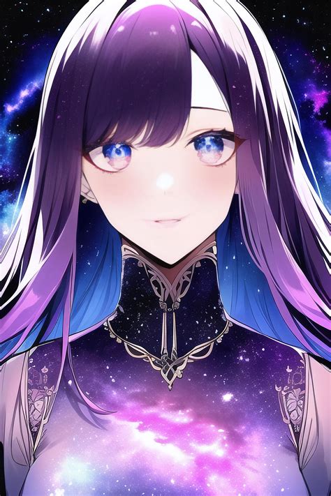 Novelai Anime Galaxy Girl By Darkprncsai On Deviantart