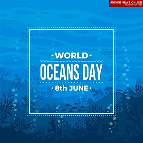 World Oceans Day 2021 Theme Quotes Slogan Wishes Images Drawing