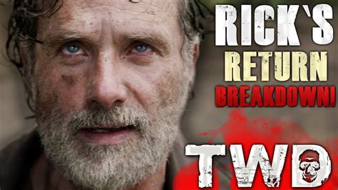 🧟 The Walking Dead Finale Ricks Return Explained Youtube