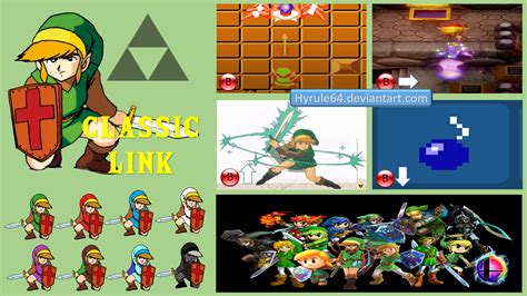 Classic Link Super Smash Bros Moveset By Hyrule64 On Deviantart