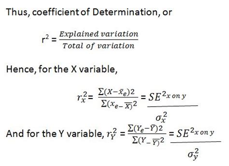 Find the coefficient of determination for the simple linear regression model of the data set faithful. Coefficient of Determination Homework Help in Statistics ...