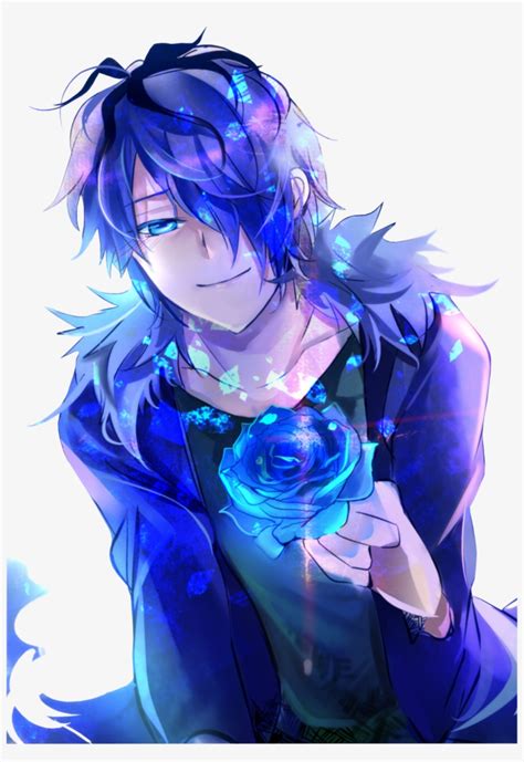 Anime Boy With Long Hair Ib Garry Transparent Png 1024x1440 Free