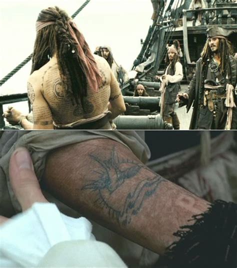 Captain Jack Sparrow Tattos Swallow