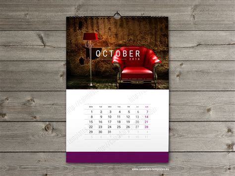 Custom Printed Wall Calendars For Promotion The Printing Daddy