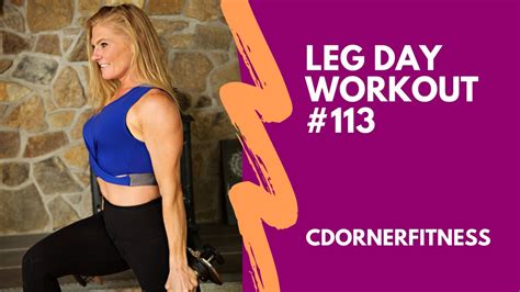 leg day lower body workout to tighten your legs and butt youtube