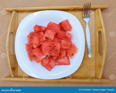 Cut Watermelon Fruit Food Red Water Melon Citrullus Lanatus Pasteque