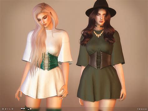 Toksik Bailo Dress The Sims 4 Catalog