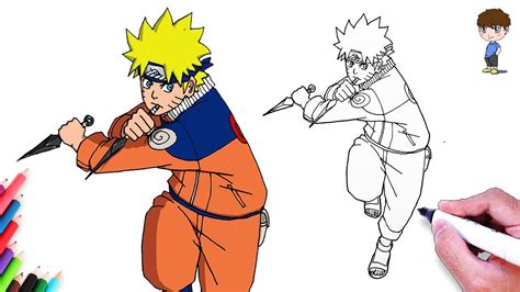 How To Draw Naruto Step By Step Easy Naruto Uzumaki Draw Anime