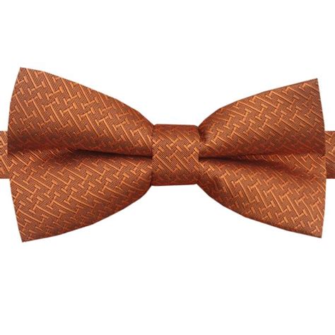 Burnt Orange Bow Tie Australia Burnt Orange Textured Bowtie