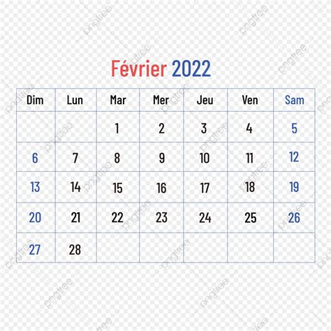 Cuadrícula De Calendario Febrero 2022 Png Dibujos Enrejado Febrero