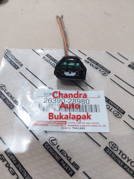 Jual Soket Sensor Tps Toyota Agya Ayla Orisinil Di Lapak Chandra Auto