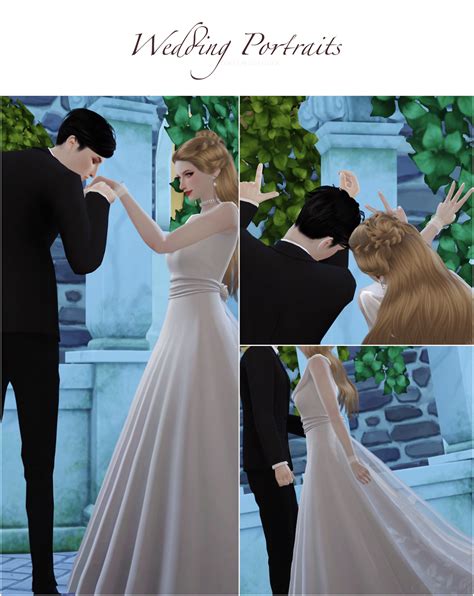 Sims 4 Cc Custom Content Pose Pack Wedding Pose Pack 1 By Vrogue