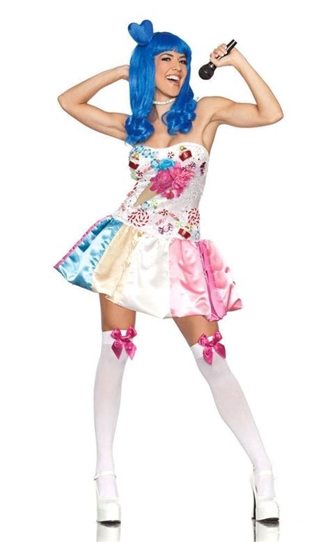 Katy Perry Candy Cupcake California Girls Costume Dress Adult Women S M