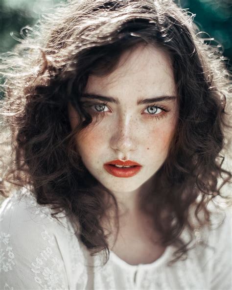 Please consider titles like stella from 'orange is the new black'. Beautiful Portraits of People With Freckles by Agata Serge ...