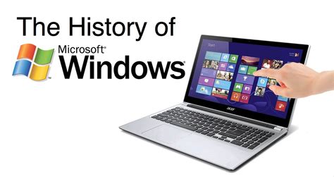 Graphical Timeline Of Microsoft Windows Operating System