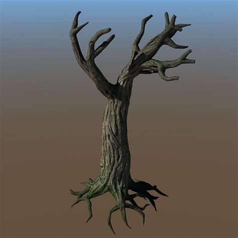Spooky Tree 3d Model Cgtrader