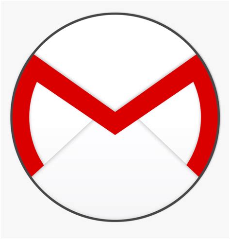 Round Gmail Logo Png Transparent Png Kindpng