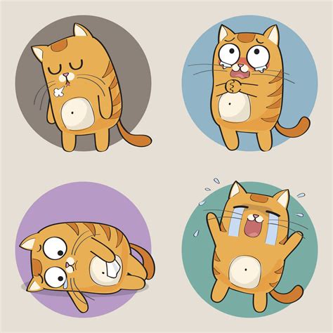 Kucing kuning kucing comel sempadan biru terang sempadan kartun. Koleksi Gambar Kucing Comel Manja Gebu Lucu & Cute (Kartun ...