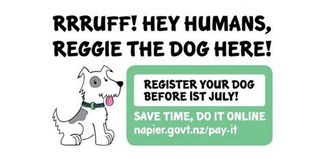 Register Your Dog Napier City Council