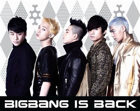 Big Bang Korean 빅뱅 Commonly Stylized As Bigbang Is A South Korean