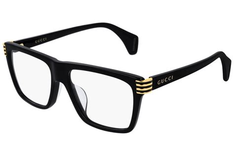 new gucci gg0527o 001 54 black 54mm eyeglasses 889652235882 ebay