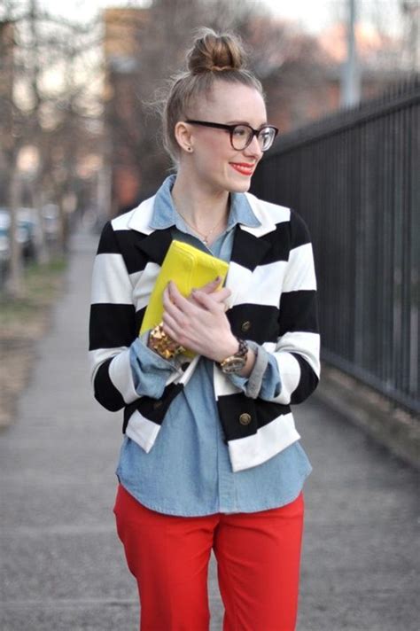 40 Nerdy Chic Work Outfit Ideas Chic Work Outfit Nerd Outfits Nerd Chic