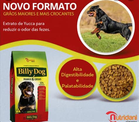 Ração Billy Dog Sabores Frango E Cereais Para Cães Adultos 15kg 23