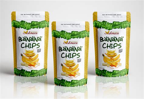 Banana Chips Packaging Design Behance