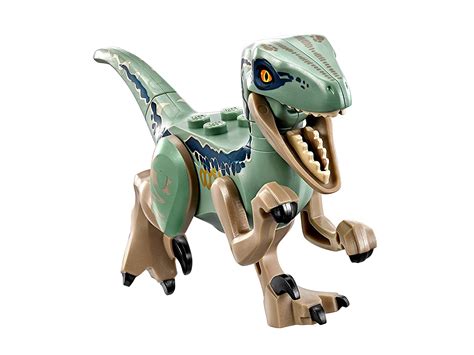 Lego Jurassic World Fallen Kingdom Dinosaur Raptor Blue Minifigure Toys And Games