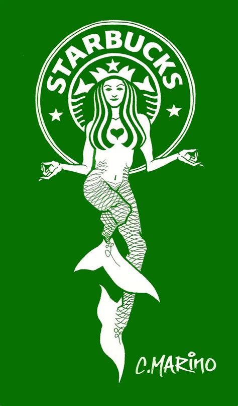 Starbucks Logo Mermaid Redes By Cmarino On Deviantart Starbucks Art