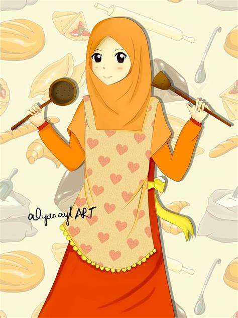 Lets Cooking By Alyanayla On Deviantart Cartoon Chef Cartoon Art