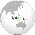 Location of the Indonesia in the World Map