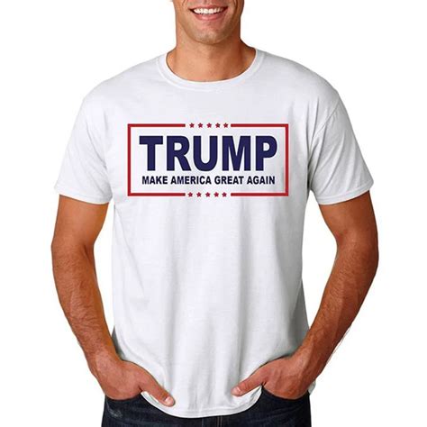 2016 donald trump t shirt men usa presidential make america great again trump tops election