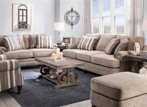 Tifton 2 Pc Chenille Sofa And Loveseat Set Raymour And Flanigan