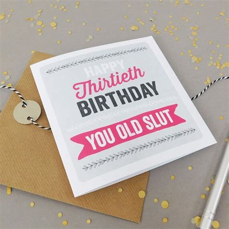 Funny Age Birthday Card Custom Age Birthday Cards Rude Card Etsy