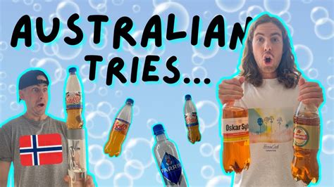 Australian Tries Norwegian Drinks 🥤 Youtube