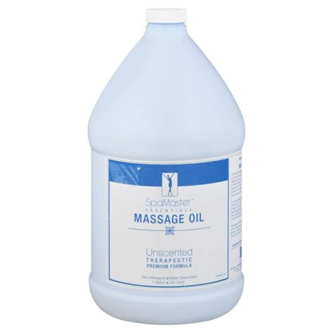 Master Massage 1 Gallon Unscented Vitamin Rich Massage Oil Walmart