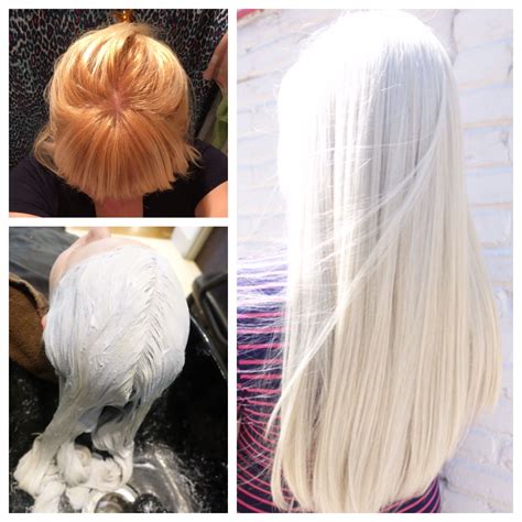 Makeover Too Warm To Icy White Icy Blonde Hair Platinum Blonde Hair