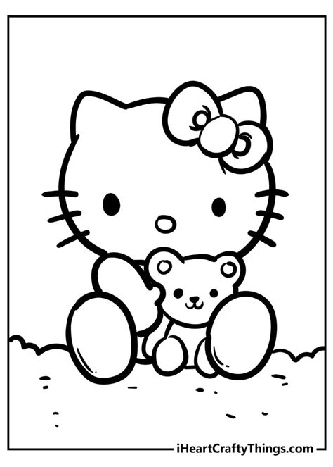 Cute Hello Kitty Coloring Page Free Hello Kitty Coloring Pages Porn