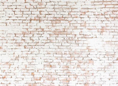 White Distressed Brick Wall Photography Backdrop Interior Etsy White