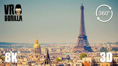 Paris A Guided 360 Vr City Tour Experience Part 2 Of 2 8k 3d Video