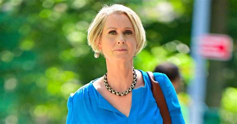 cynthia nixon says there were signs miranda was gay in satc e online