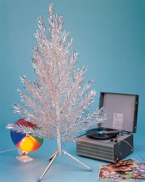 Aluminum Christmas Tree With Color Wheel Rnostalgia