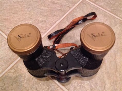 Vintage Selsi Lightweight Binoculars 7x35 Japan With Case 1790150545