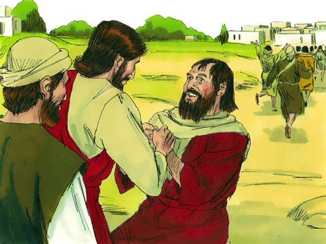 Freebibleimages Jesus Heals Ten Men With Leprosy Jesus Heals 10