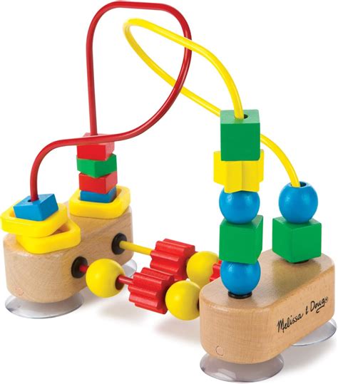 Melissa And Doug First Bead Maze Wooden Educational Toy 106 Cm X 178